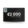 Donación ₡2,000