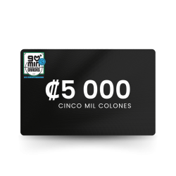 Donación ₡5,000